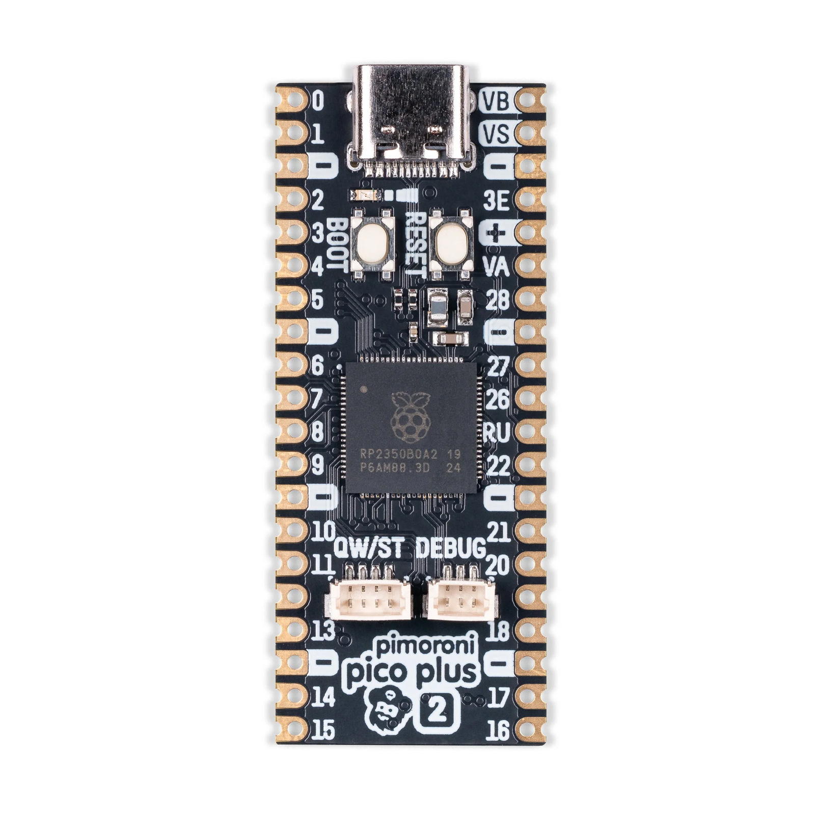 RP2350B utvecklingskort 16MB + 8MB PSRAM - Qwiic