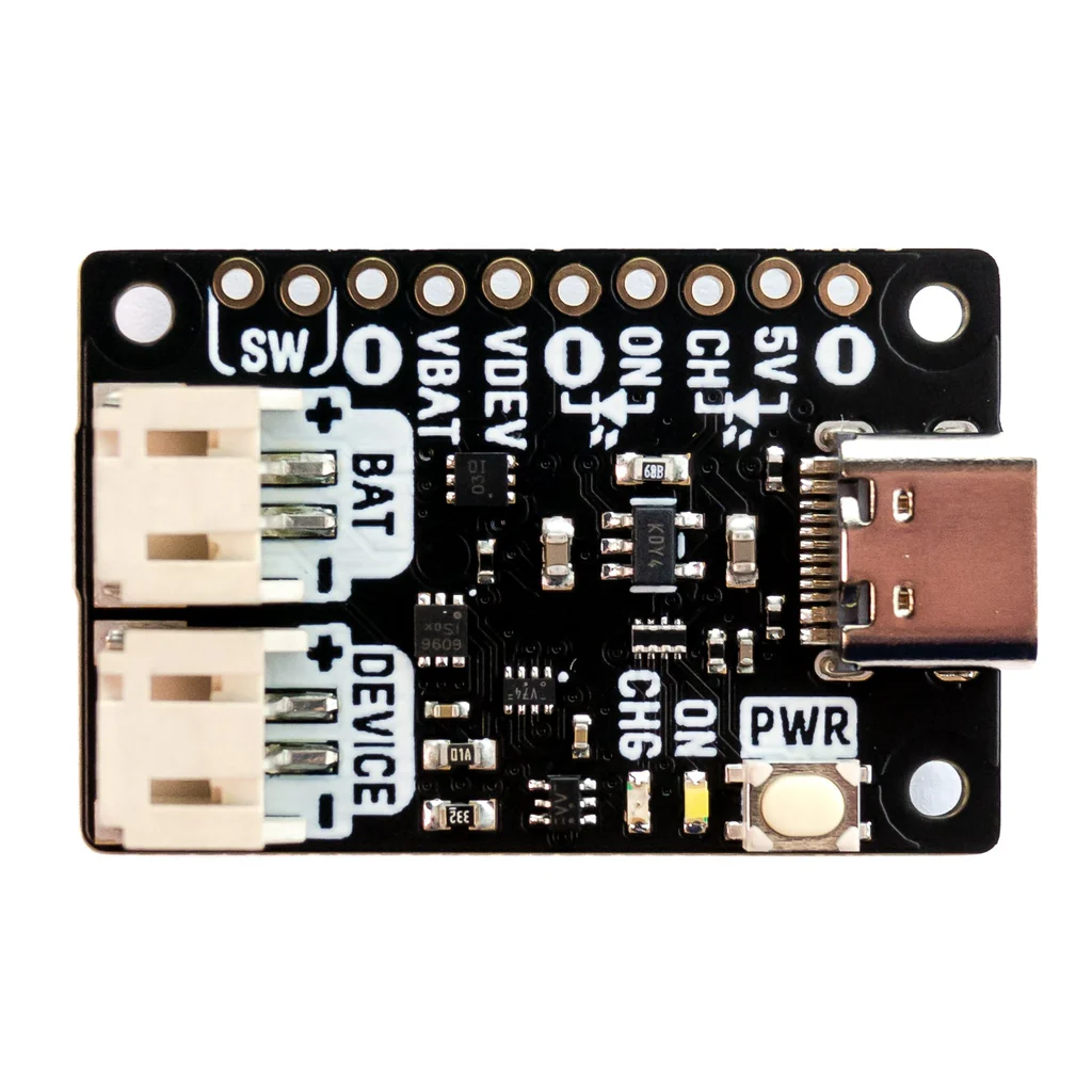 USB-C laddarmodul Li-Ion/LiPo 0.2-0.5A JST