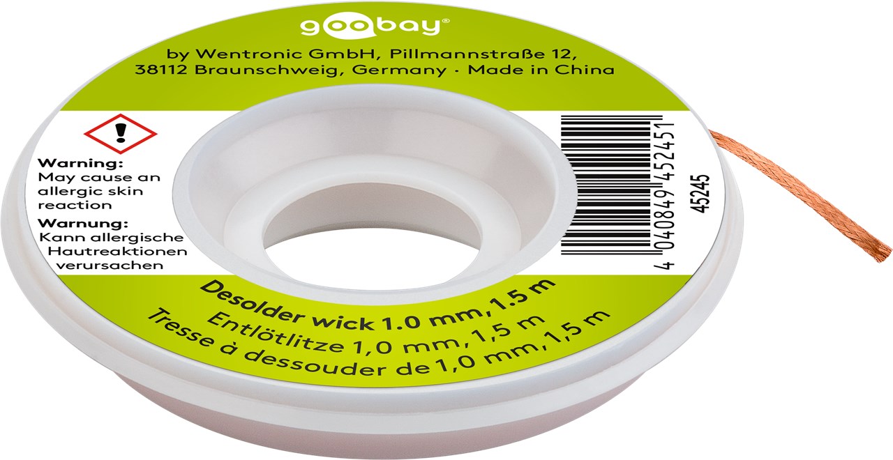 Lödfläta 1.0mm