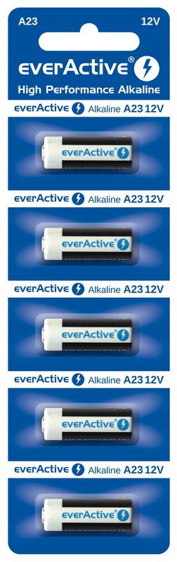 LR23 - 23A alkaliskt batteri 12V everActive 5-pack