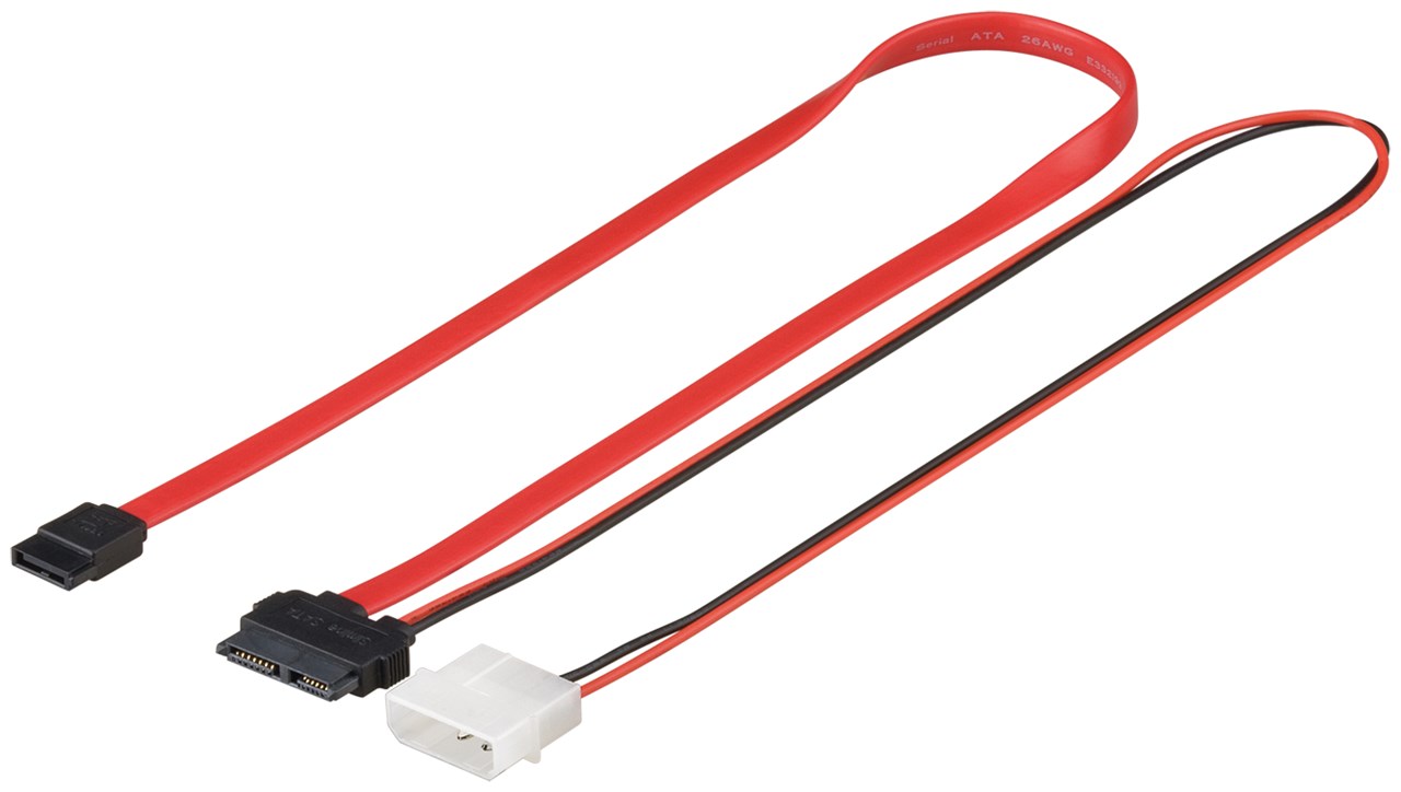 Adapterkabel SATA power + data 0.3m