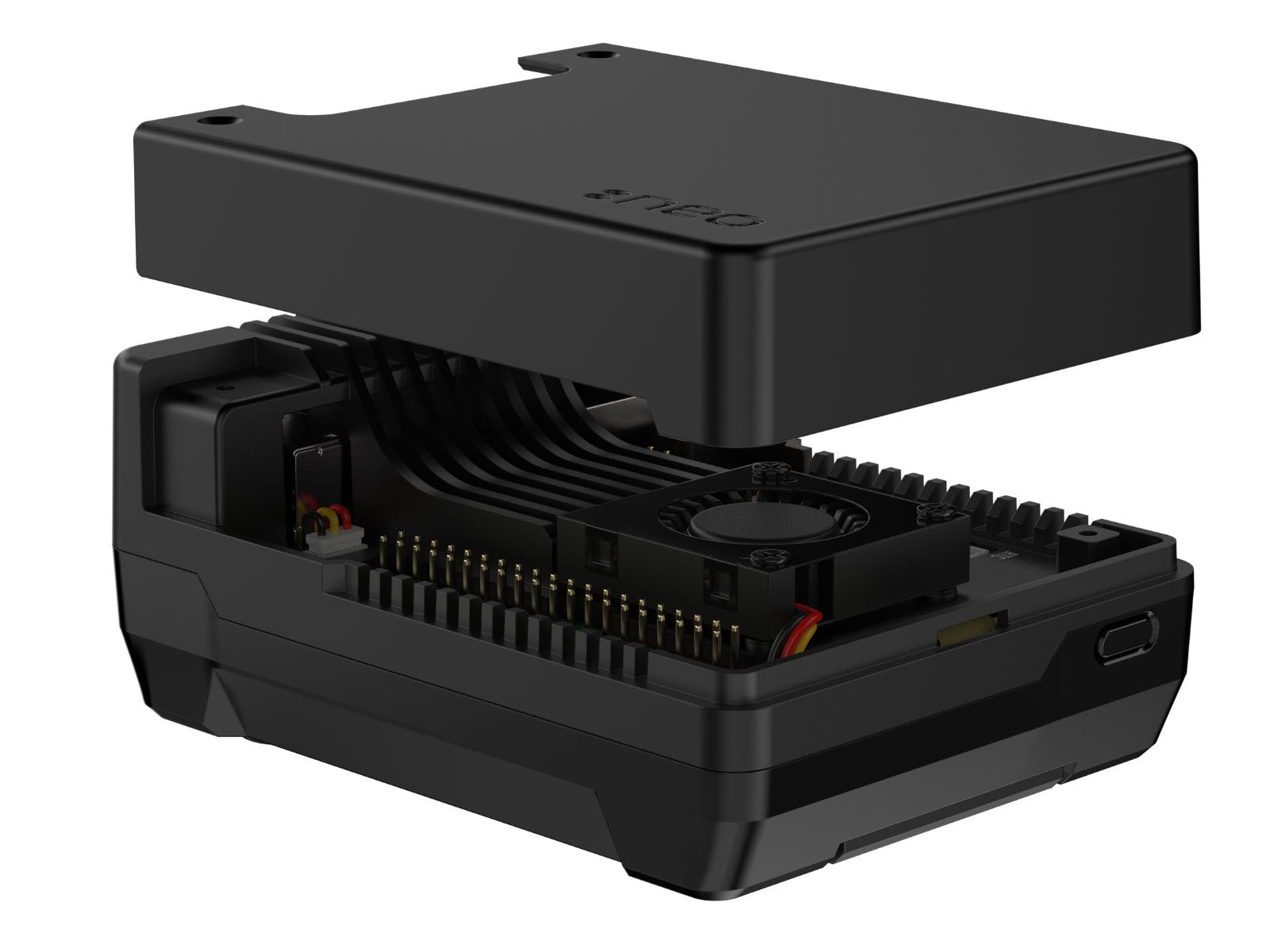 Argon NEO 5 med M.2 NVMe för Raspberry Pi 5