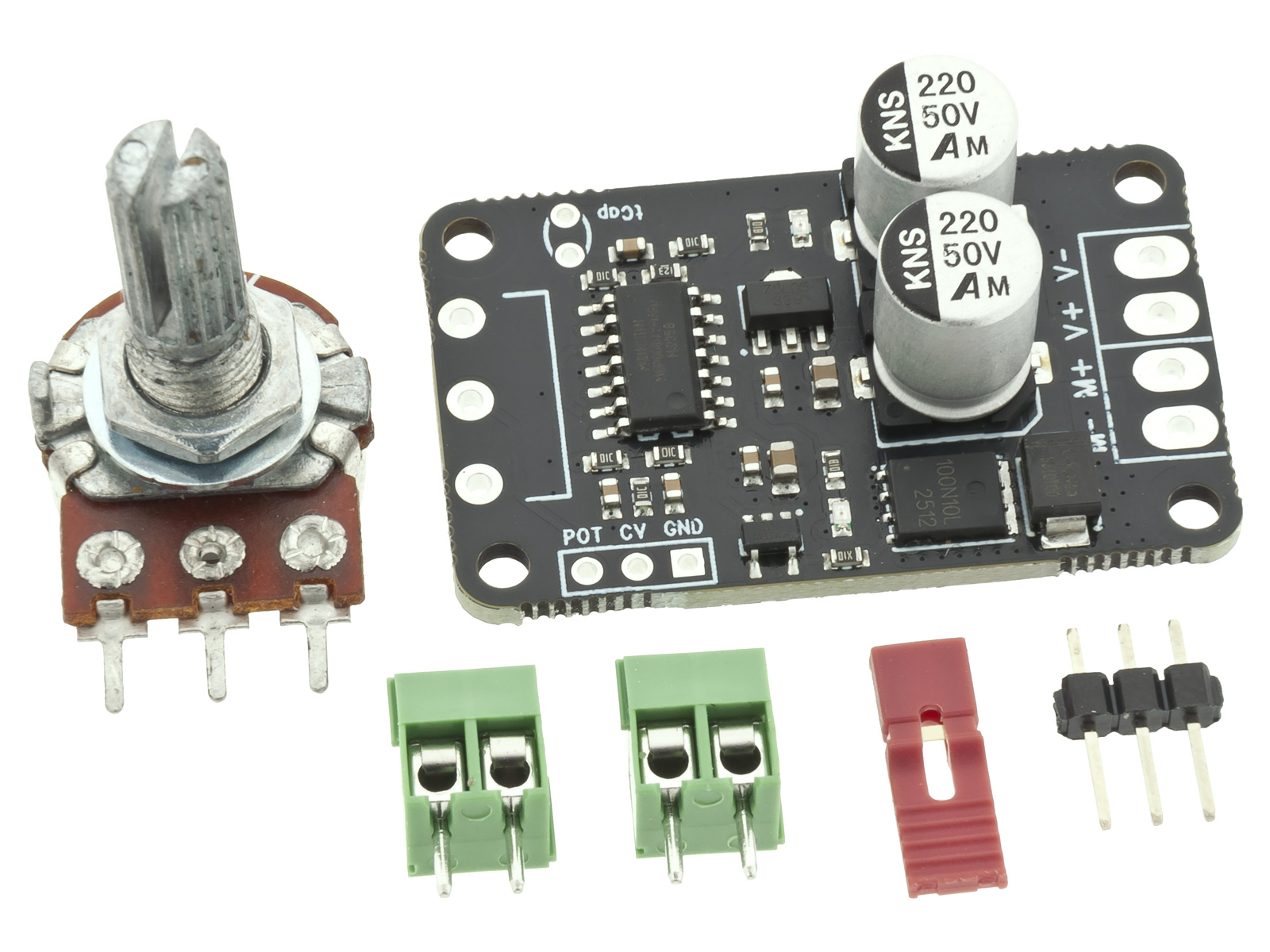 DC-motorstyrning / LED-dimmer 6-24V 6A