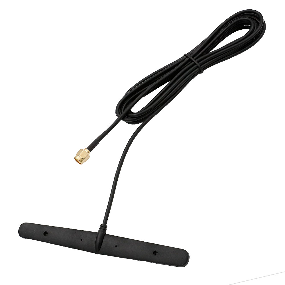 Antenn 868MHz 2.5dBi SMA wing 3m kabel