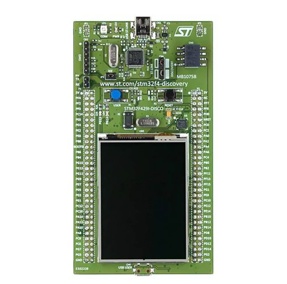 STM32F429I-DISC1 Discovery Kit med 2.4" QVGA LCD