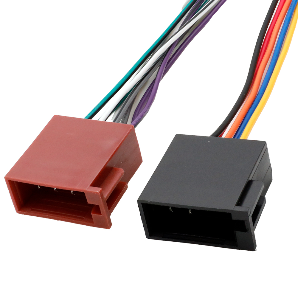 ISO-adapter billjud 2x ISO hane till open end