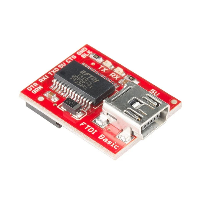 Sparkfun FTDI Basic 5V (FTDI FT232RL) @ electrokit (1 av 3)