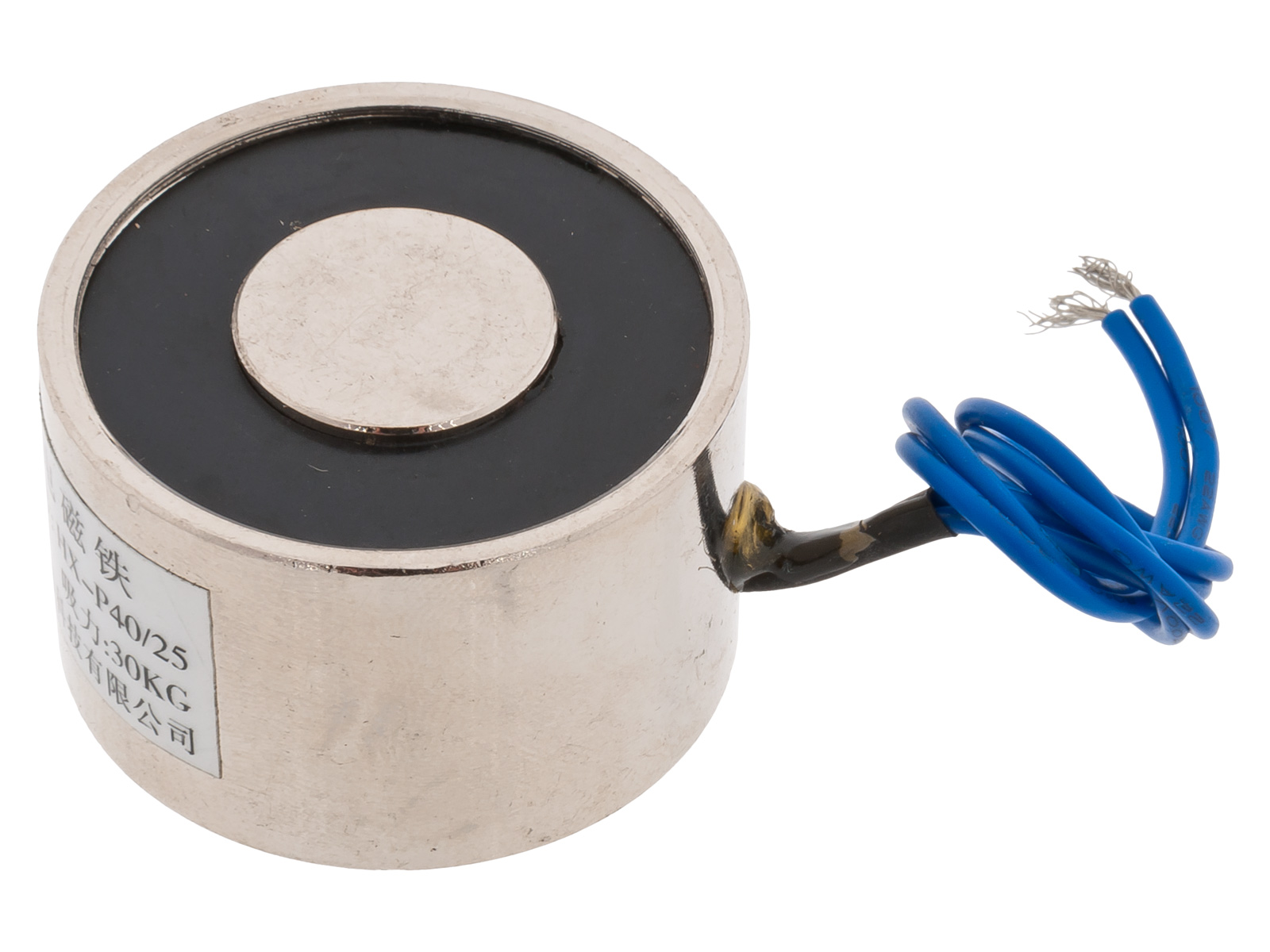 Elektromagnet ø40x25mm 30Kg