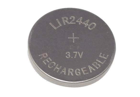 Batteri Li-Ion LIR2440 3.6V 145mAh @ electrokit (1 av 1)