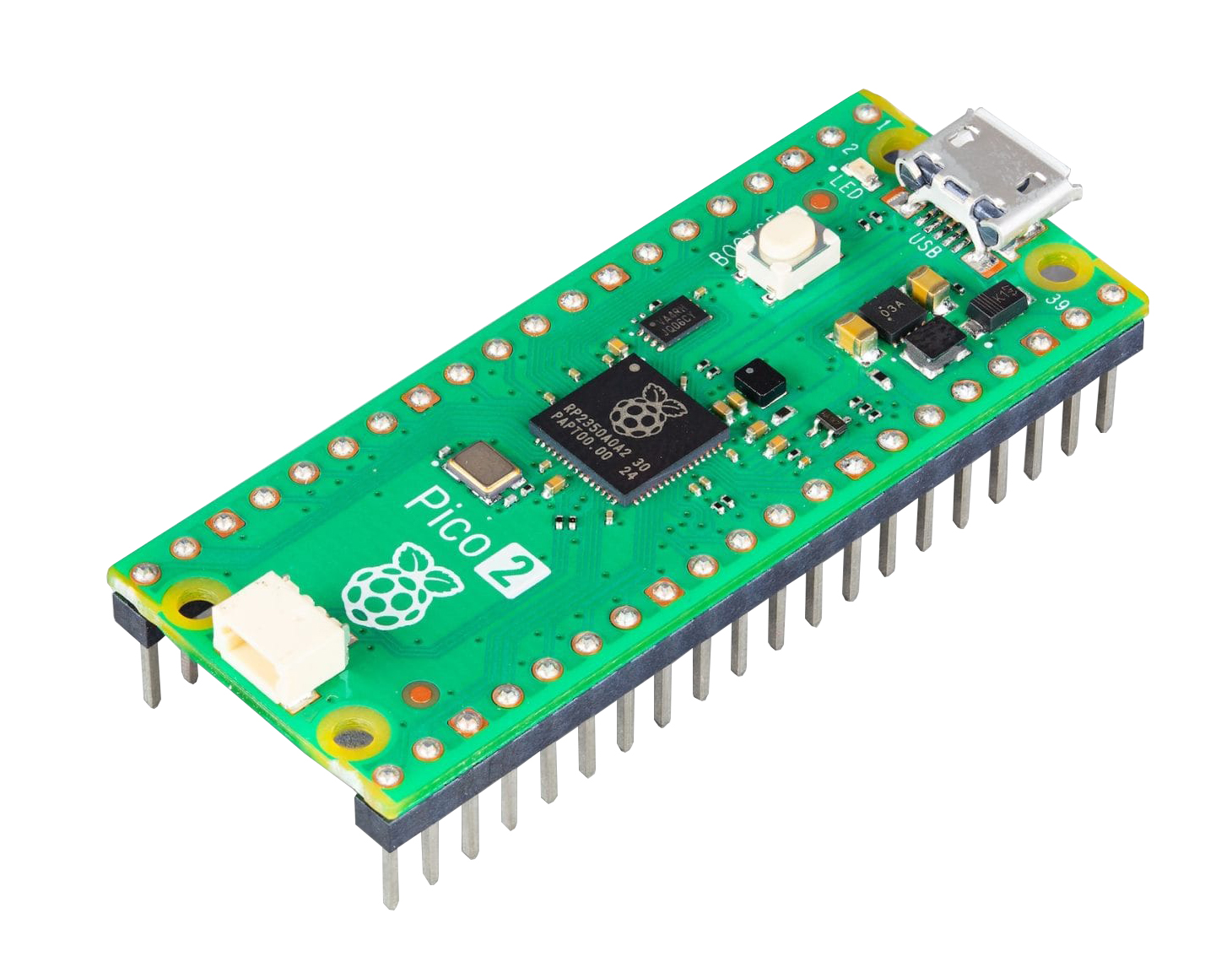 Raspberry Pi Pico 2 H (with headers)