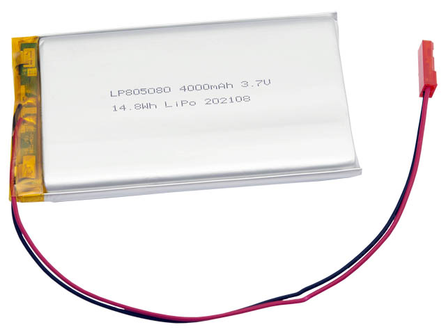 Batteri LiPo 3.7V 4000mAh - BEC @ electrokit (1 av 1)