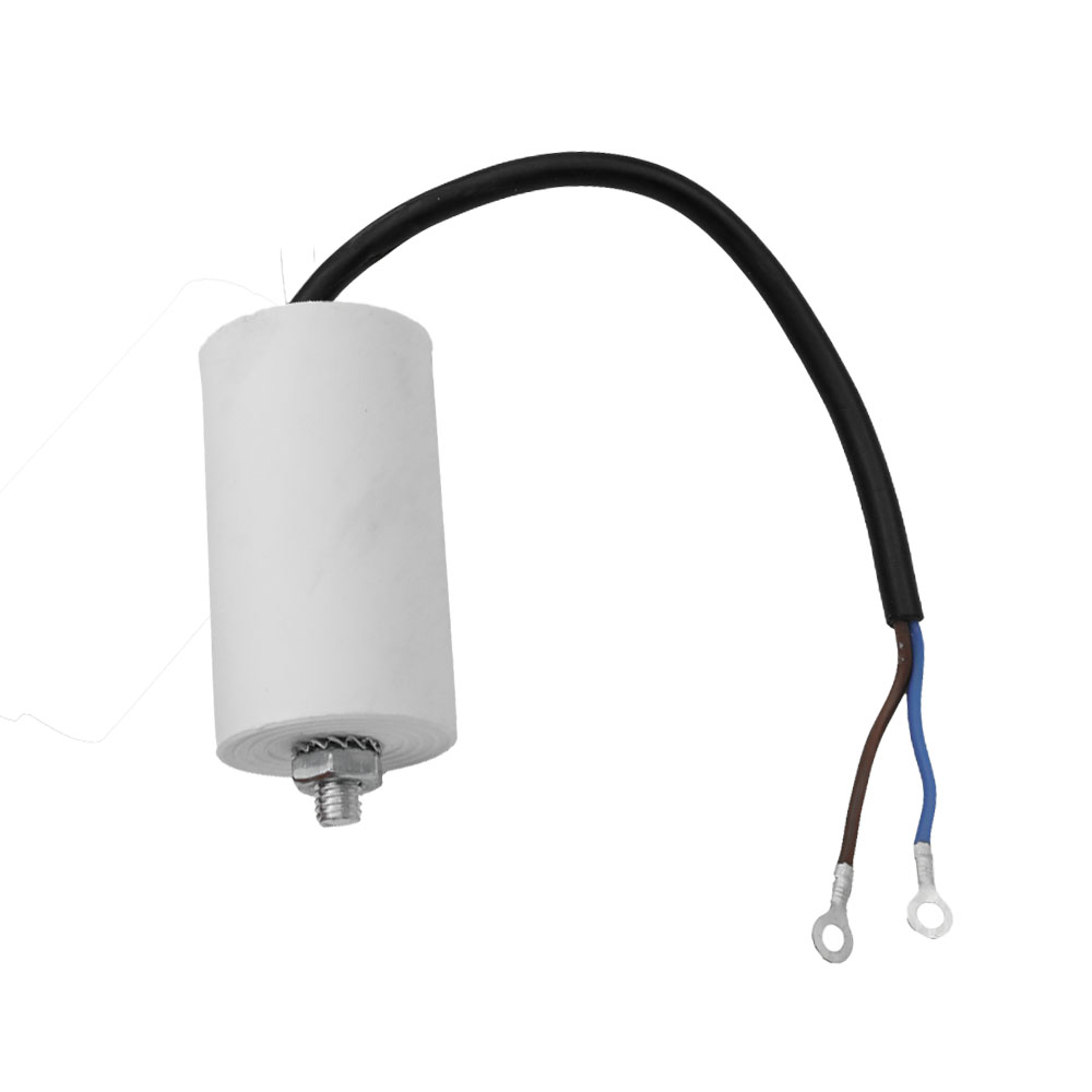 Motorkondensator 20uF 450VAC med kabel